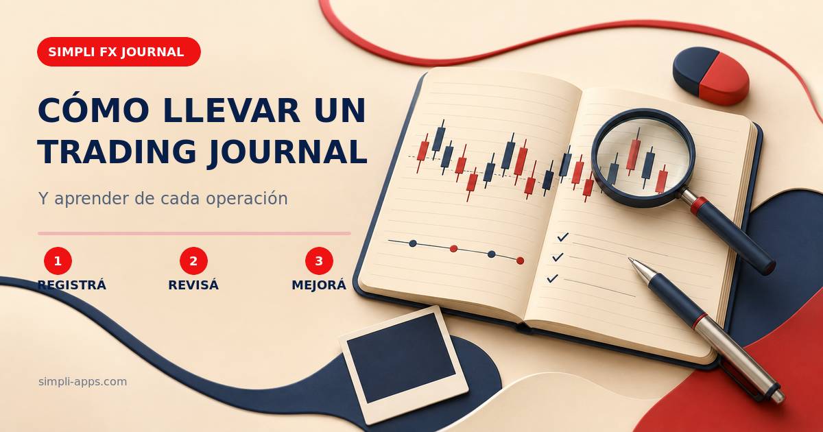 Cómo llevar un trading journal y aprender de cada operación