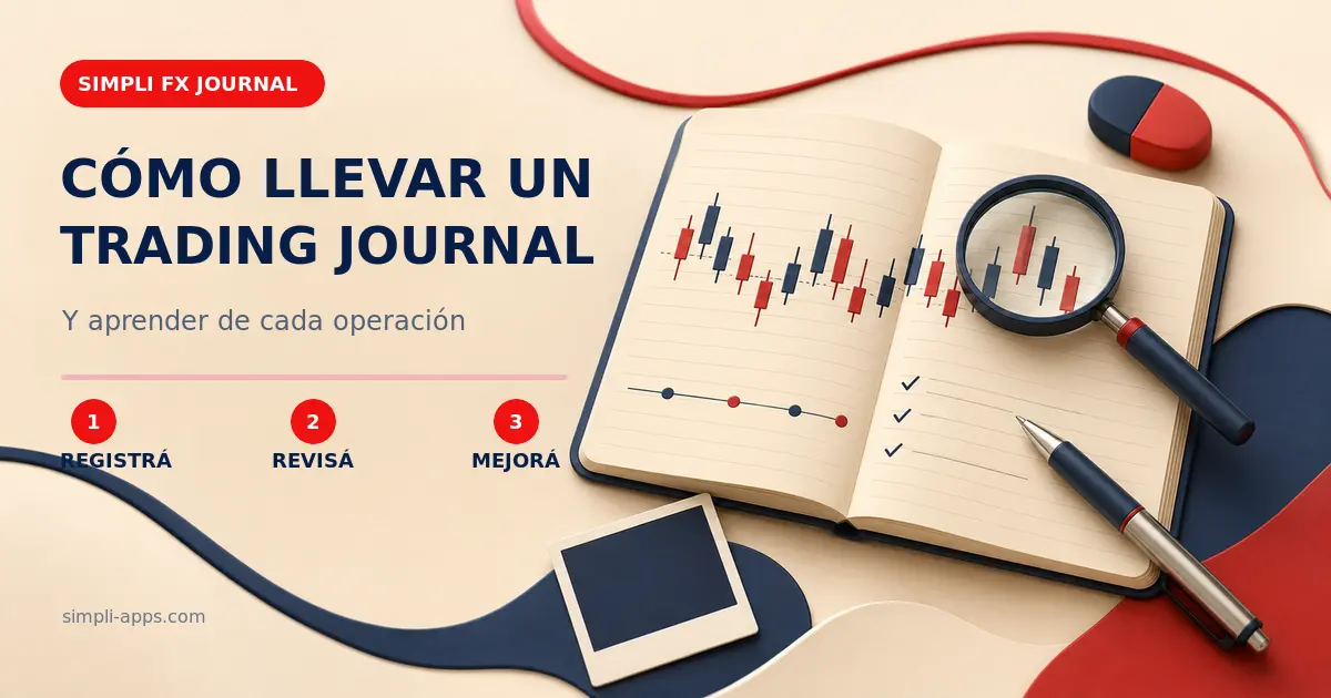 Cómo llevar un trading journal y aprender de cada operación