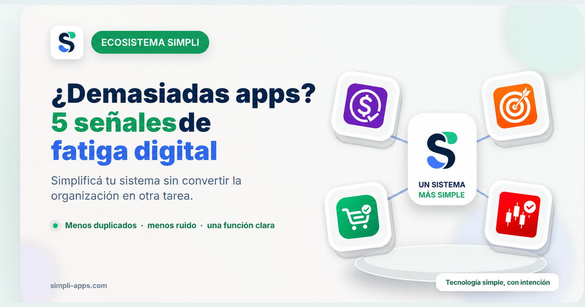 ¿Demasiadas apps? Cinco señales de fatiga digital