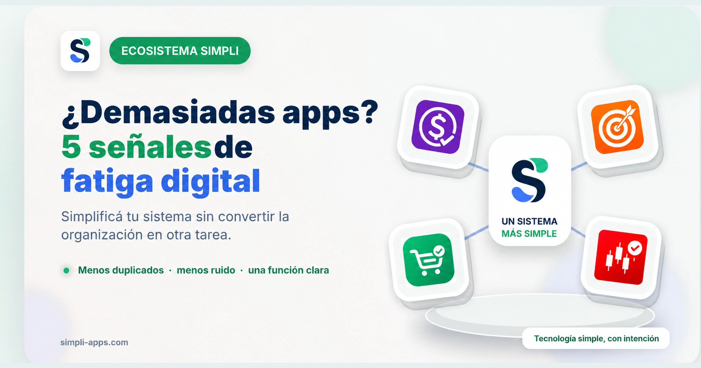 ¿Demasiadas apps? Cinco señales de fatiga digital